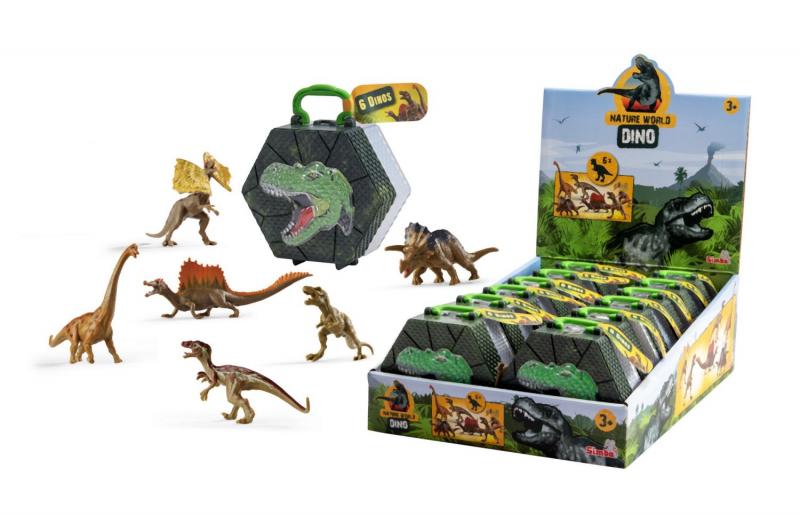 Dinosauři v krabičče 8-9 cm, 6 ks,12DP